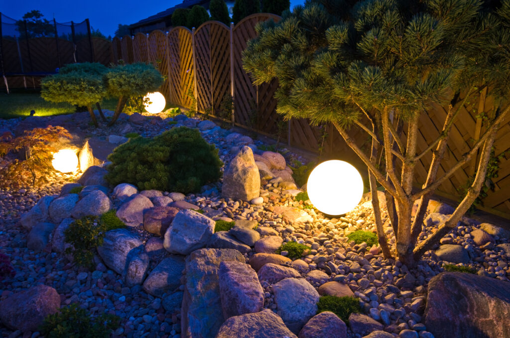 landscape light installation southlake